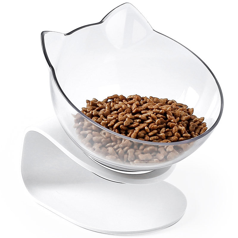 Raised Pet Food and Water Bowl for Cats, Puppies and Small Dogs