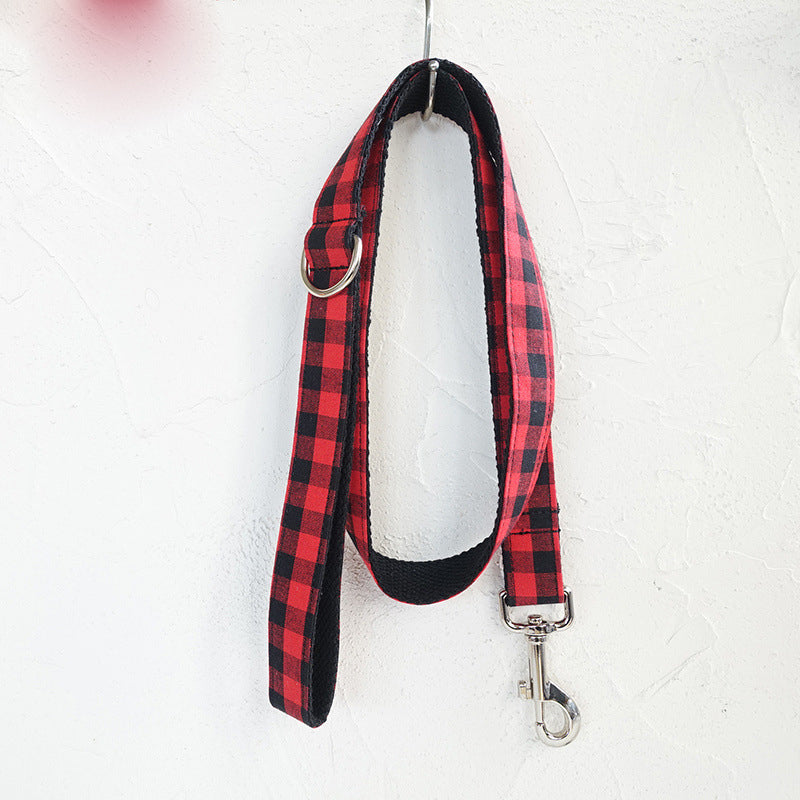 Dog Leash and Collar Set, Simple Pet Walking Traction Belt
