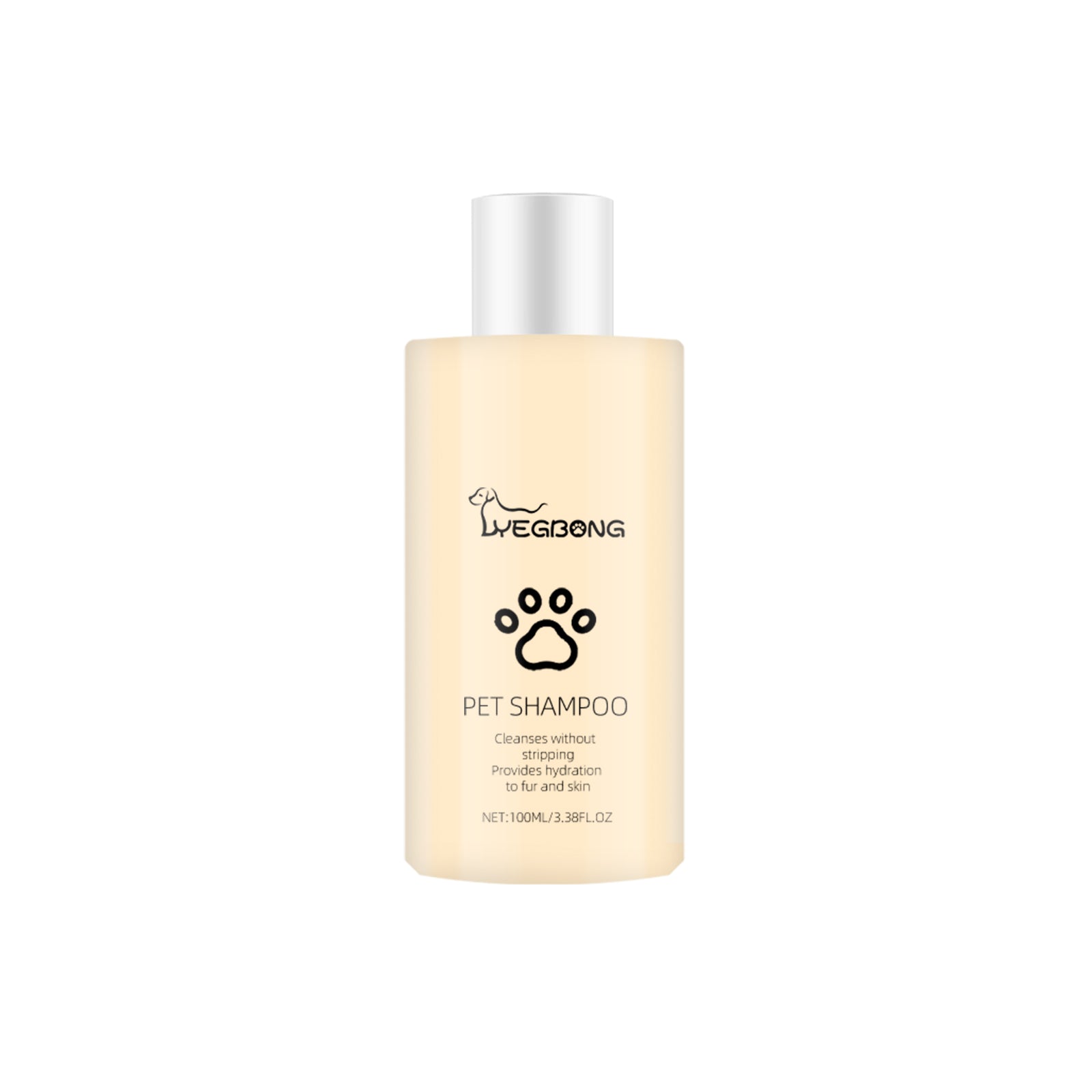 Gentle Pet Shampoo for Dogs and Cats, Smoothing Coat Wash for Soft Tangle-Free Fur