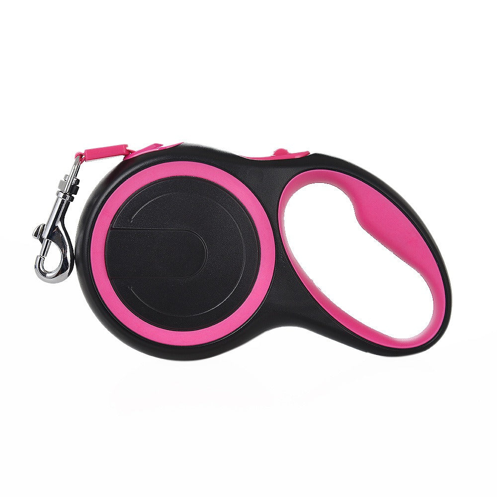 Retractable Double Dog Leash with LED Flashlight, Two-Dog Walking Lead