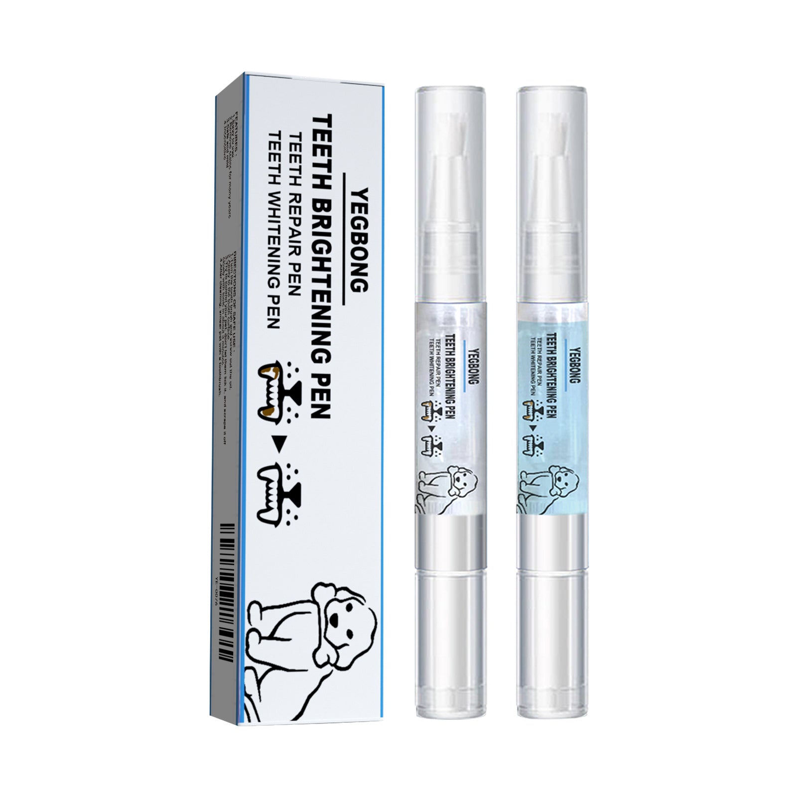 Pet Tooth Cleaning Pen for Dogs and Cats, Dental Care Tool for Tartar and Plaque