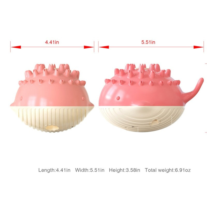 Floating Crocodile Dog Water Toy with Squeaker and Dental Cleaning Design