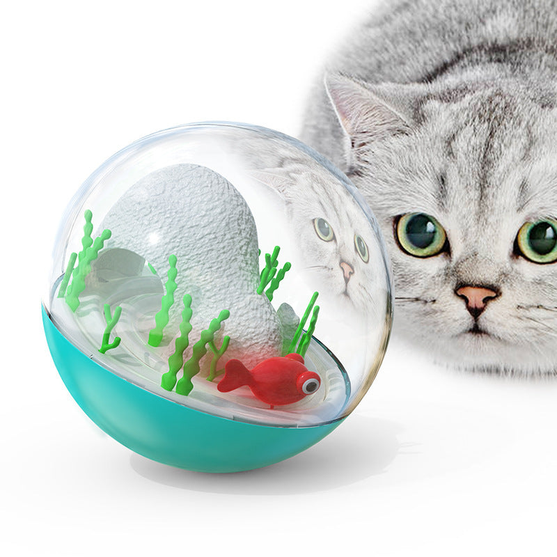 Interactif Electric Fish chat jouet avec Self-Balancing Tumbler Ball