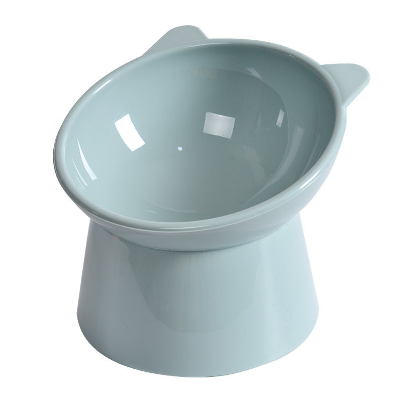 Raised Slanted chat gamelle pour Food et Water, Neck-Friendly animal repas Dish