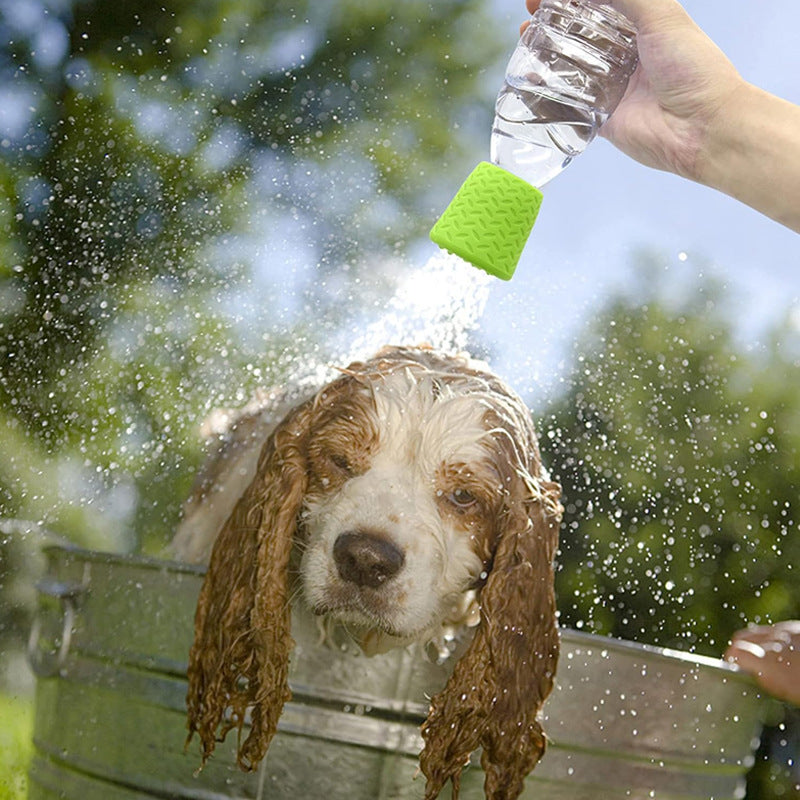 Portable Silicone Pet Shower Head for Dog and Cat Bathing