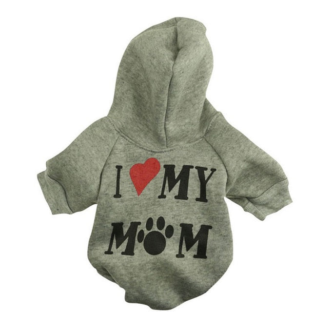 Warm Hooded Cat Jacket for Indoor Cats and Small Pets