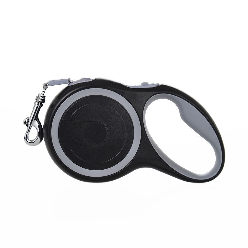 Retractable Double Dog Leash with LED Flashlight, Two-Dog Walking Lead