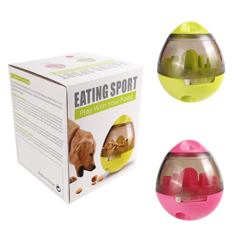 Treat Dispensing Ball Toy for Dogs and Cats, Interactive Puzzle Feeder