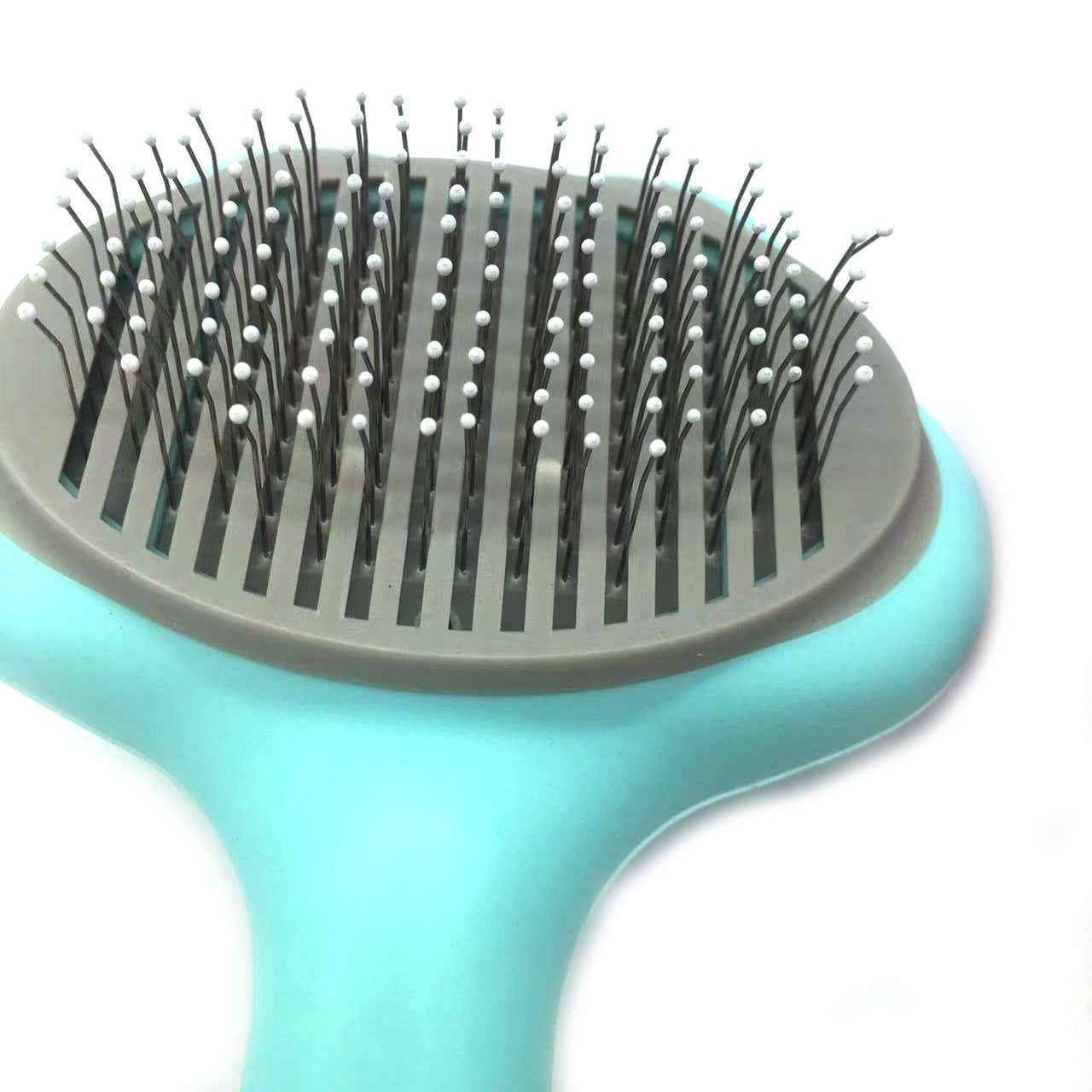Pet Grooming Comb for Dogs and Cats, Hair Removal Massage Brush and Knot Detangler
