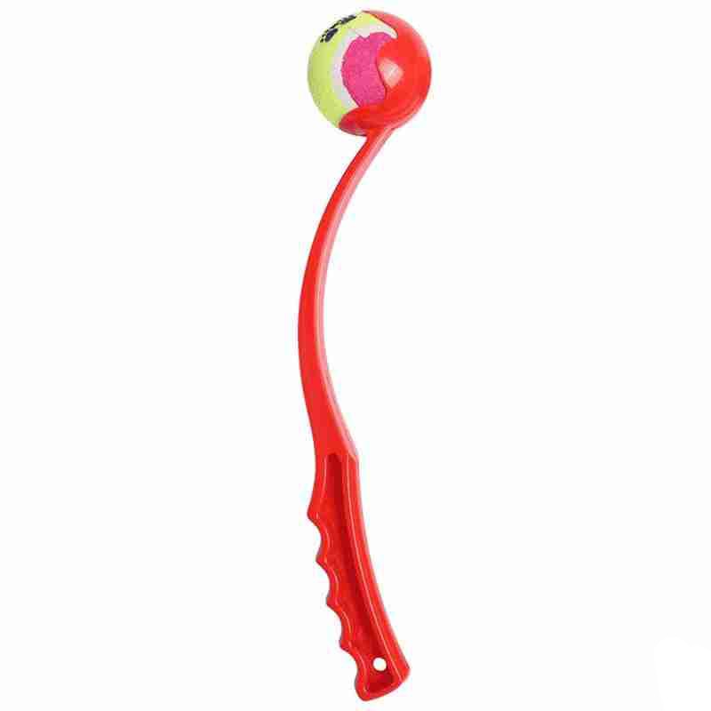 Interactive Dog Ball Launcher Toy for Outdoor Fetch and Training