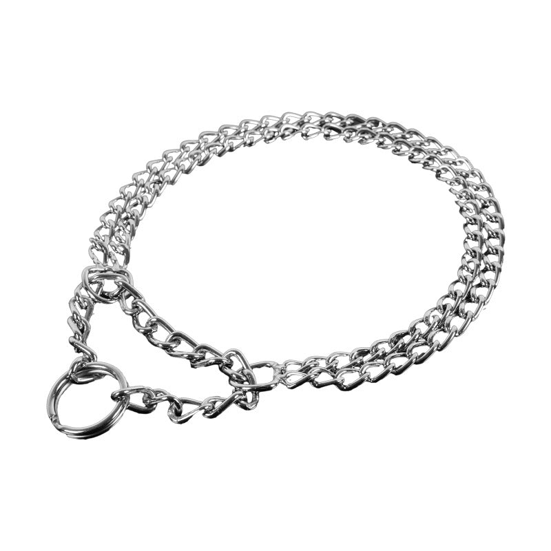 Double Row Pet Collar for Dogs, Durable Training and Walking Collar