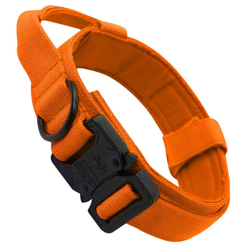 Tactical Dog Collar and Leash Set, Outdoor Training Walking Gear for Dogs