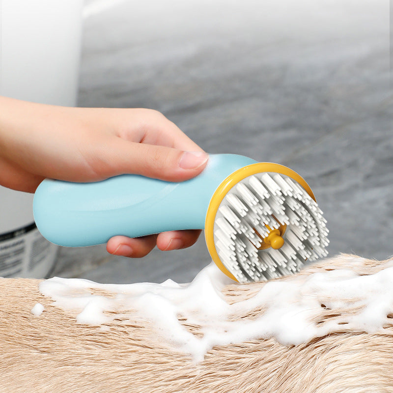 Handheld Pet Bath Brush for Dogs and Cats, Cleaning and Grooming Shower Tool