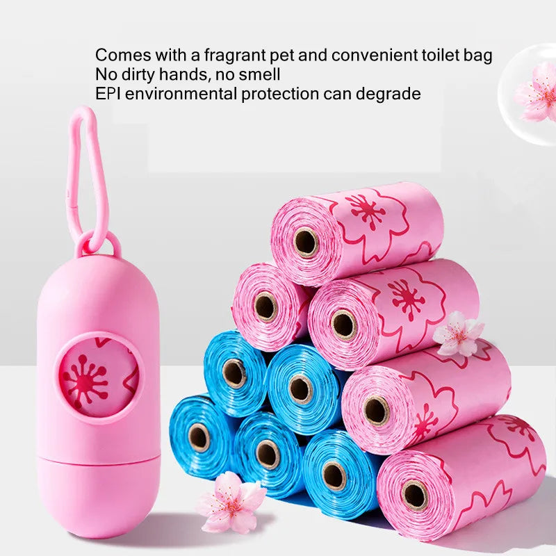 Biodegradable Dog Poop Bags for Outdoor Pet Waste Cleanup