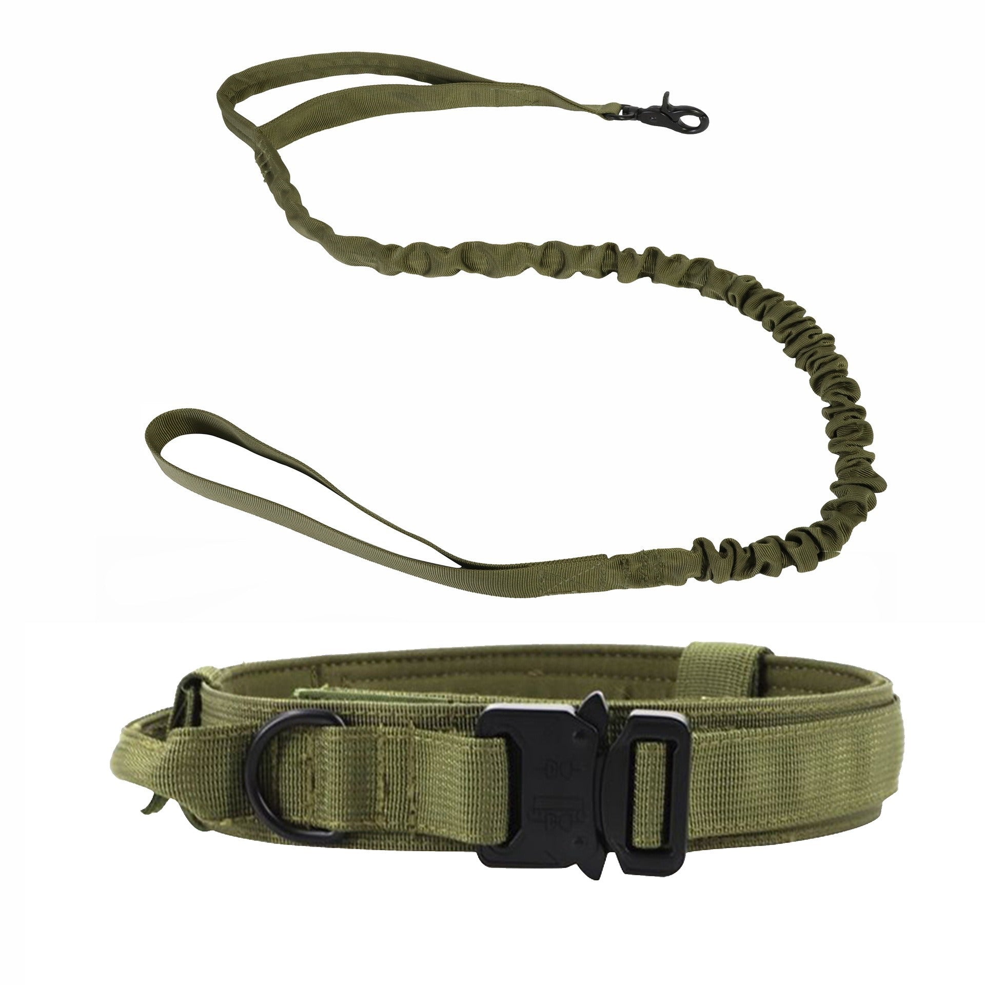 Tactical Dog Collar and Leash Set, Outdoor Training Walking Gear for Dogs