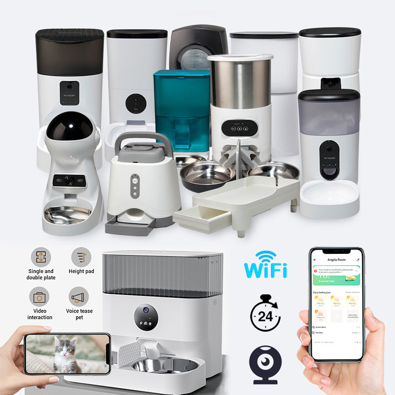 WiFi Smart Automatic Pet Feeder with App Control for Dogs and Cats