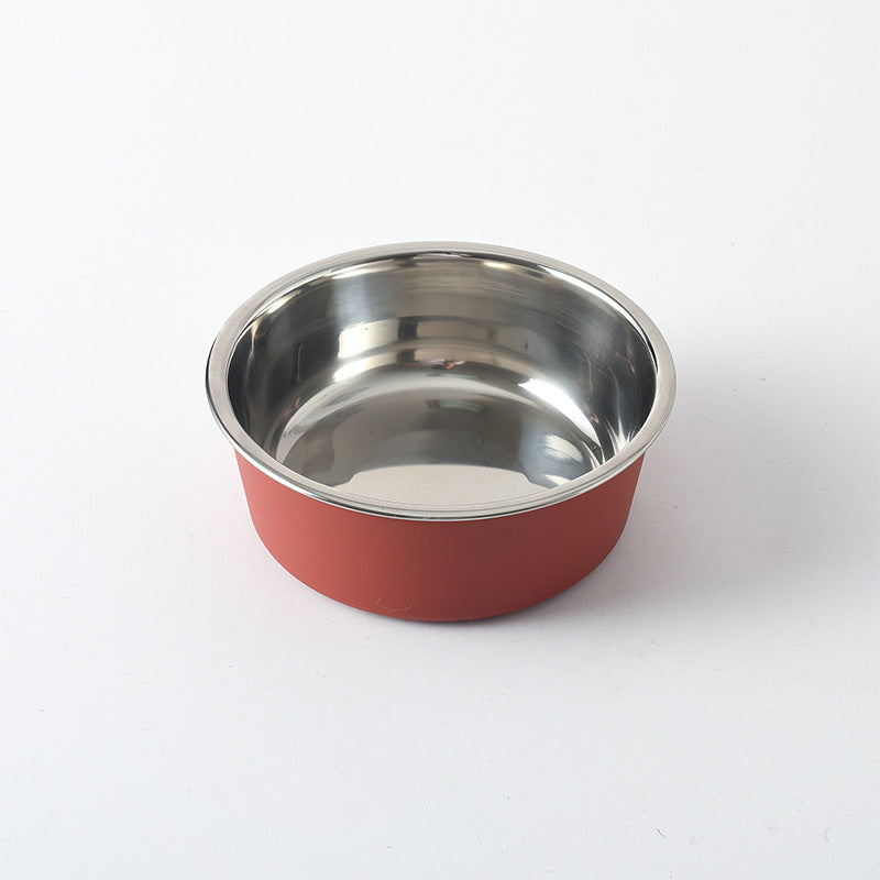 Stainless Steel Pet Food and Water Bowl for Dogs and Cats