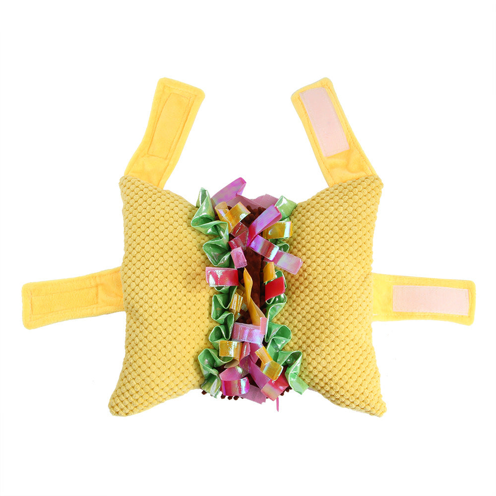 Funny Hamburger Pet Costume for Cats and Small Dogs