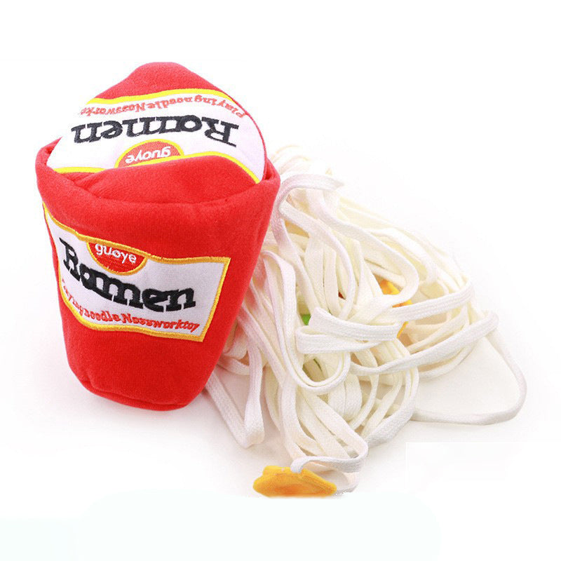 Ramen Snuffle Toy for Dogs and Cats, Interactive Feeding and Enrichment Toy