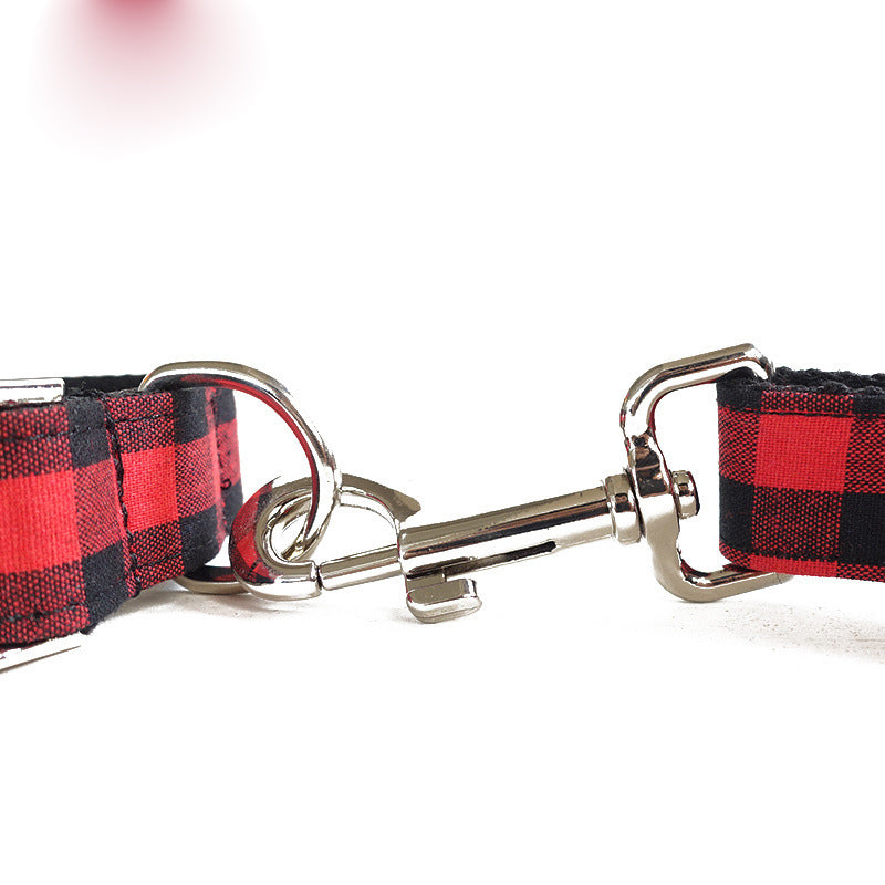 Dog Leash and Collar Set, Simple Pet Walking Traction Belt