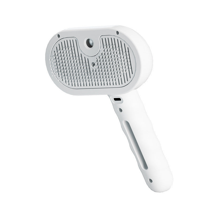 Electric Pet Grooming Comb with Steam, Hair Removal and Cleaning Tool for Dogs and Cats