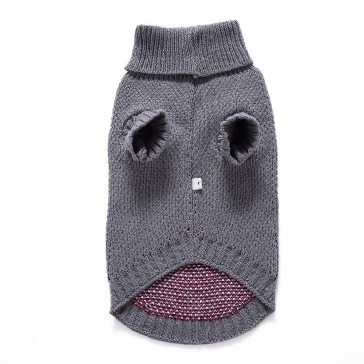 American Flag Dog Sweater, Warm Winter Pet Jumper