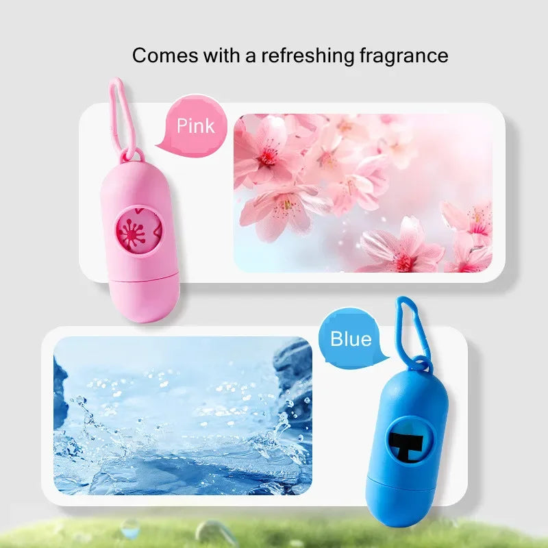 Biodegradable Dog Poop Bags for Outdoor Pet Waste Cleanup