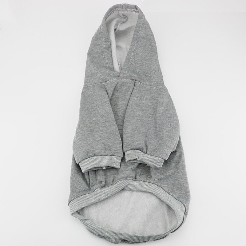 Warm Hooded Cat Jacket for Indoor Cats and Small Pets