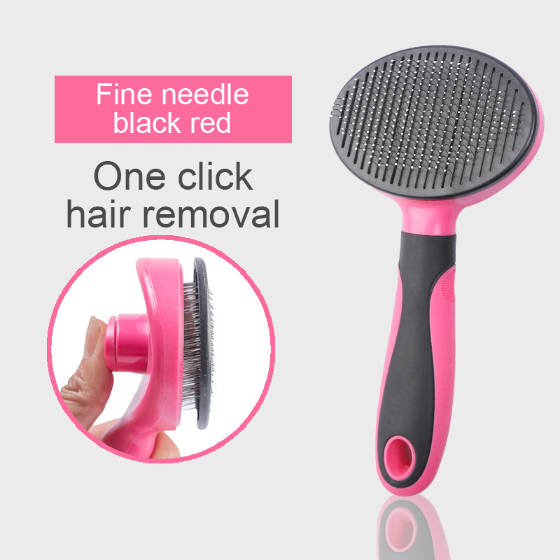 Slicker Grooming Brush for Dogs and Cats, Long Hair Deshedding Comb for Puppies