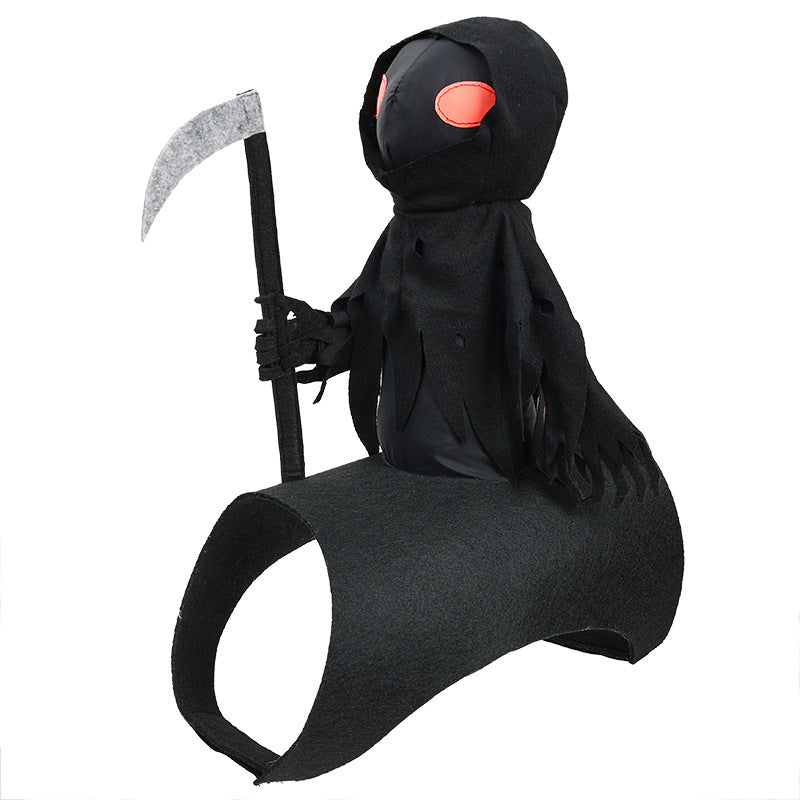 Dark Knight Dog Halloween Costume, Medieval Warrior Pet Outfit