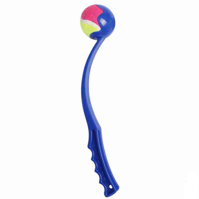 Interactive Dog Ball Launcher Toy for Outdoor Fetch and Training