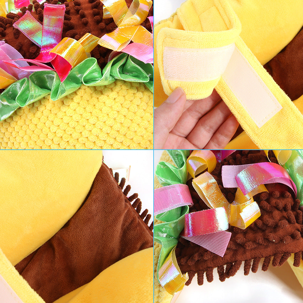 Funny Hamburger Pet Costume for Cats and Small Dogs