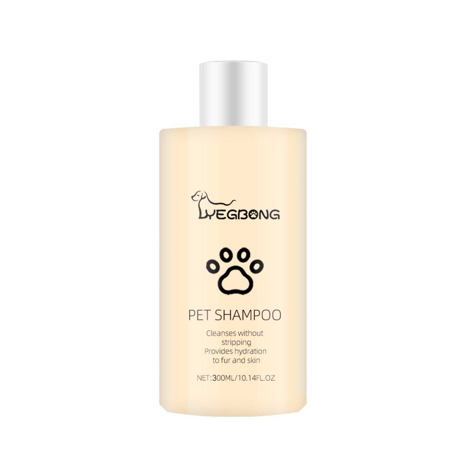 Gentle Pet Shampoo for Dogs and Cats, Smoothing Coat Wash for Soft Tangle-Free Fur
