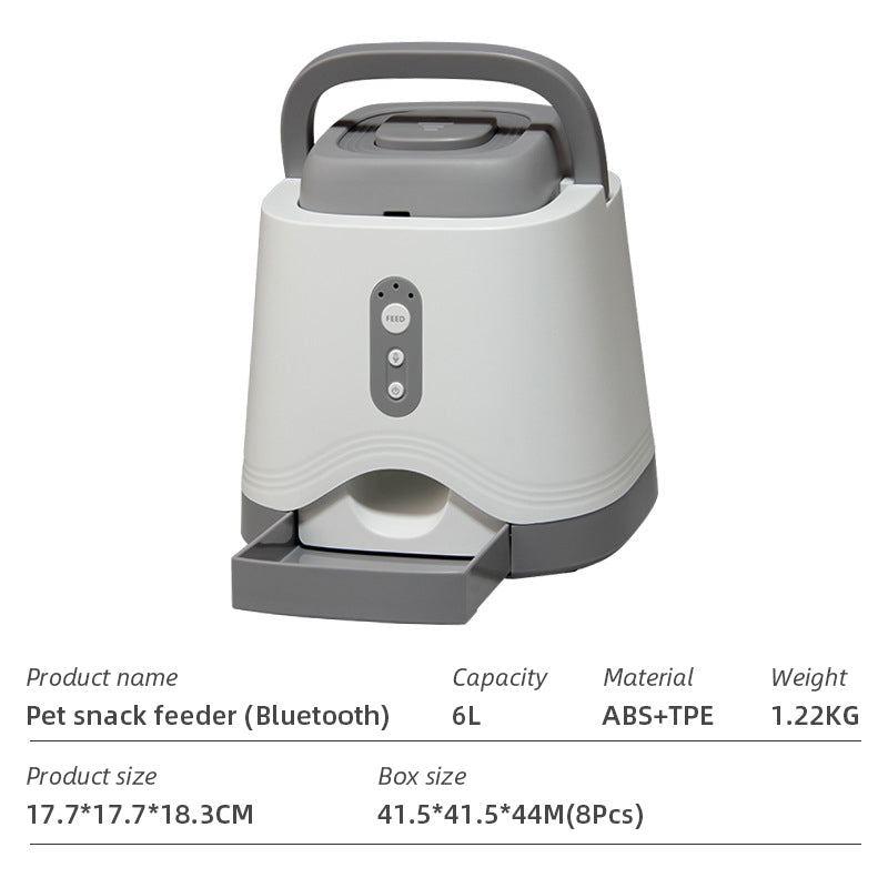 WiFi Smart Automatic Pet Feeder with App Control for Dogs and Cats