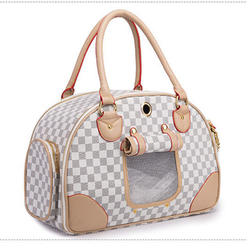 Portable Pet Carrier Tote Bag for Dogs and Cats, Travel Shoulder Bag
