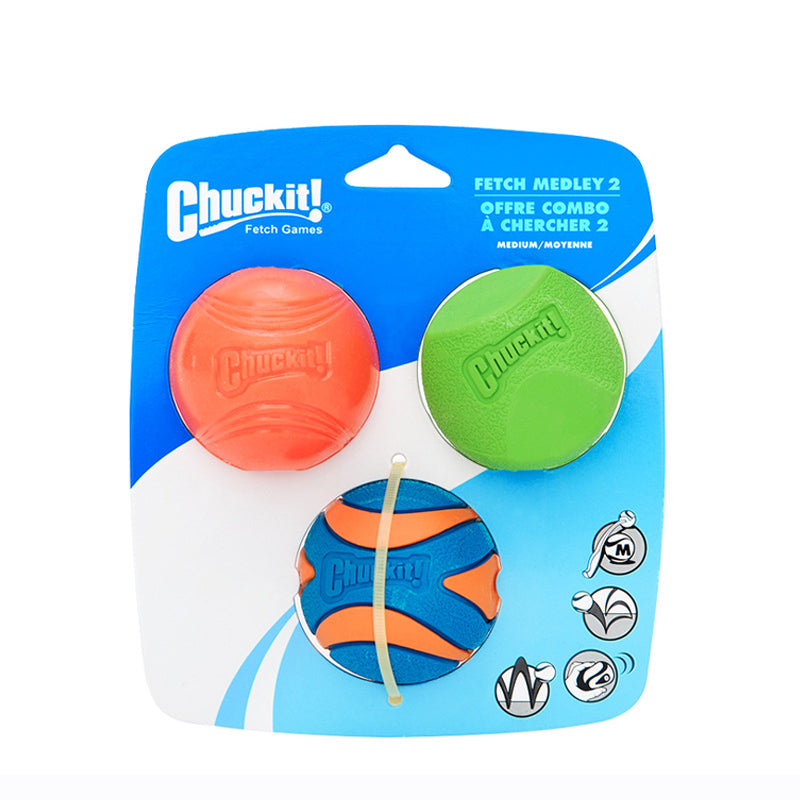 Durable Squeaky Dog Ball Toy for Teething Puppies and Small Dogs
