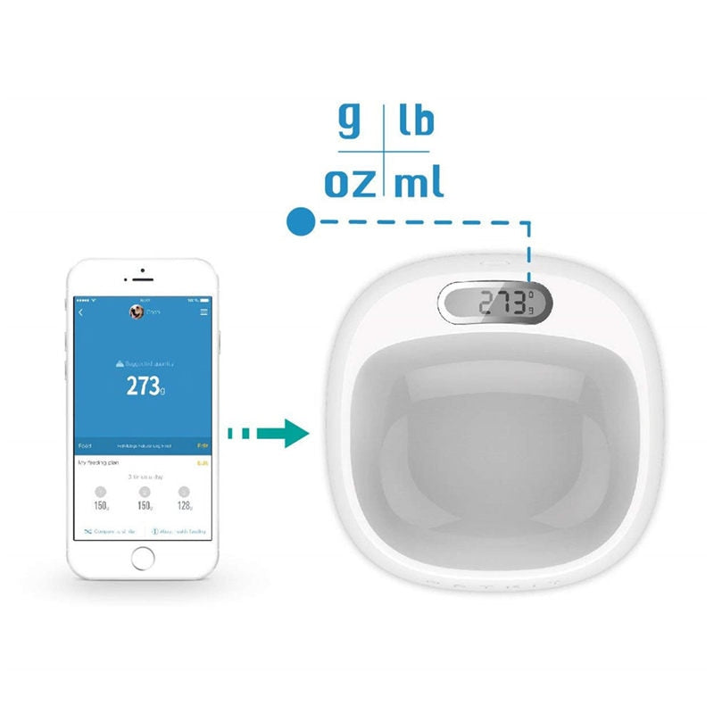 PETKIT Smart Digital Pet Food Bowl with Weighing Stand for Dogs