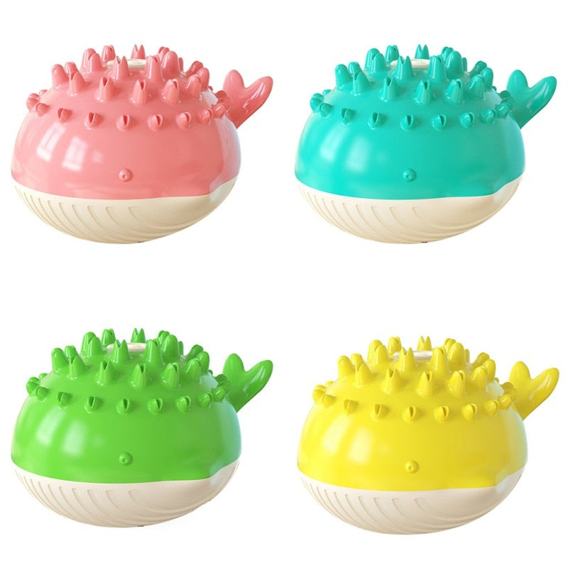 Floating Crocodile Dog Water Toy with Squeaker and Dental Cleaning Design