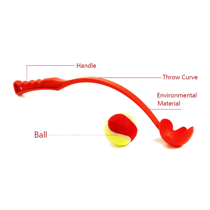 Interactive Dog Ball Launcher Toy for Outdoor Fetch and Training