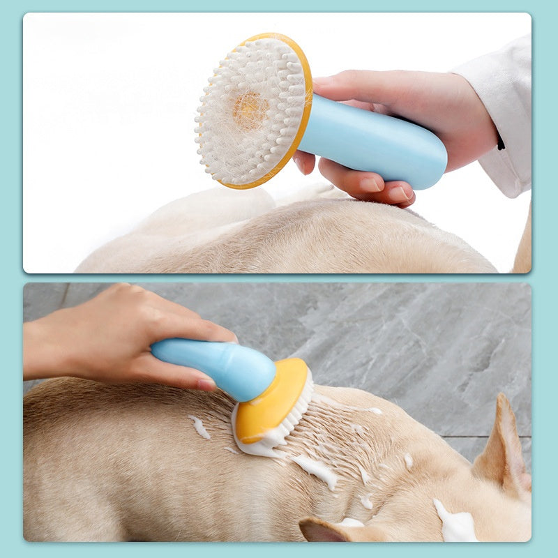 Handheld Pet Bath Brush for Dogs and Cats, Cleaning and Grooming Shower Tool