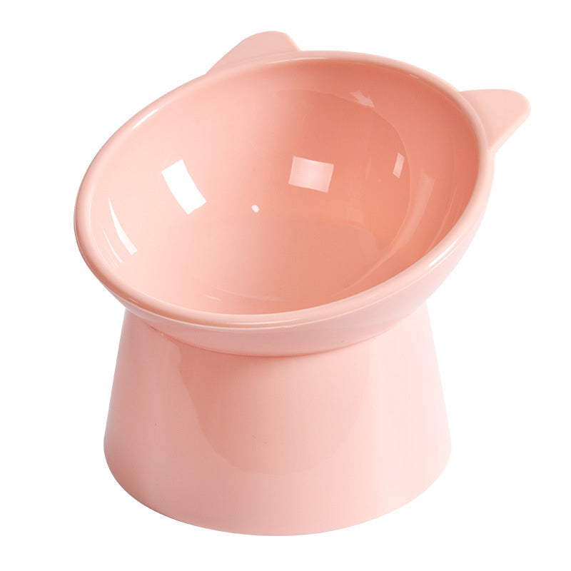 Raised Slanted chat gamelle pour Food et Water, Neck-Friendly animal repas Dish
