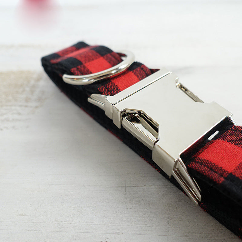 Dog Leash and Collar Set, Simple Pet Walking Traction Belt