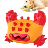 Crab-Shaped Dog Chew Toy and Toothbrush, Durable Dental Cleaning Stick