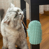 Cat Corner Grooming Brush and Self-Massage Toy for Wall Corners