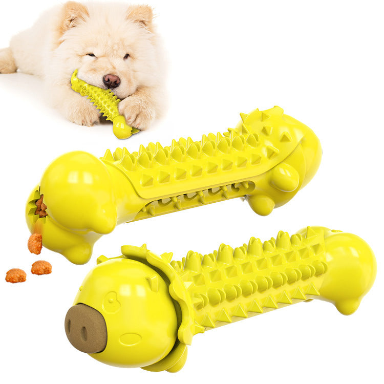 Dog Dental Chew Toy and Toothbrush Stick for Teeth Cleaning
