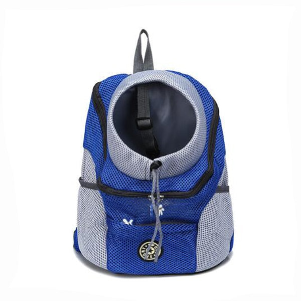 Outdoor Pet Carrier Backpack with Mesh Panels for Small Dogs and Cats