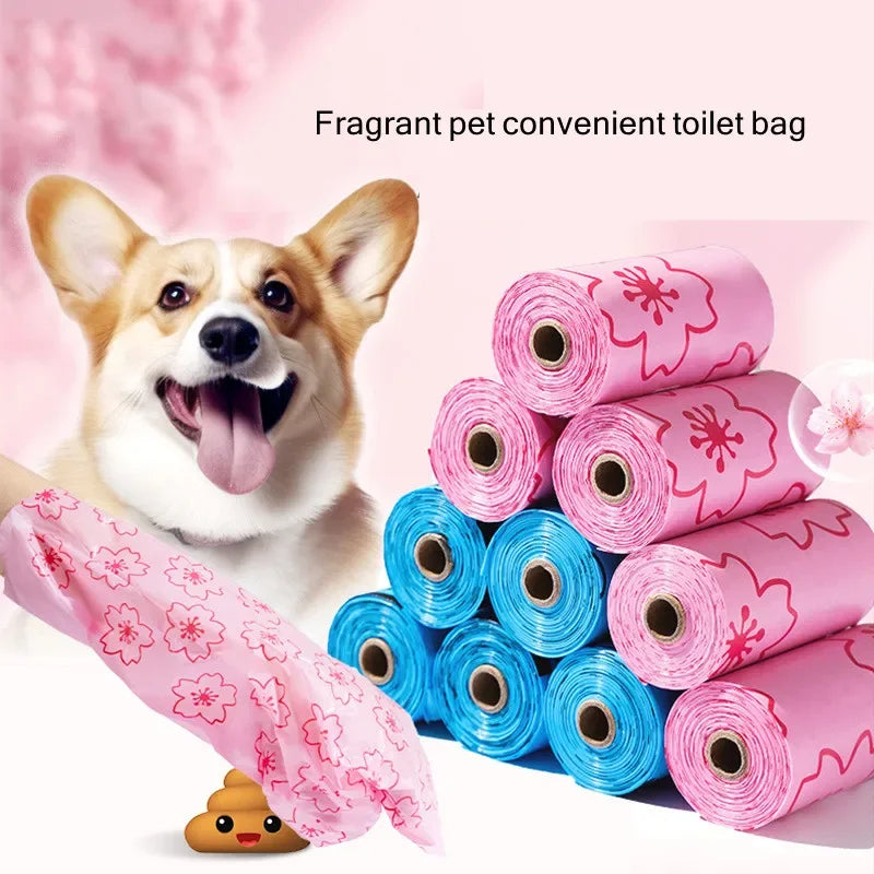 Biodegradable Dog Poop Bags for Outdoor Pet Waste Cleanup