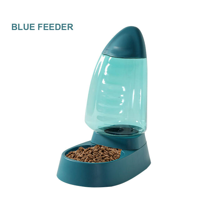 Large-Capacity Sailboat Pet Water and Food Bowl for Cats and Dogs