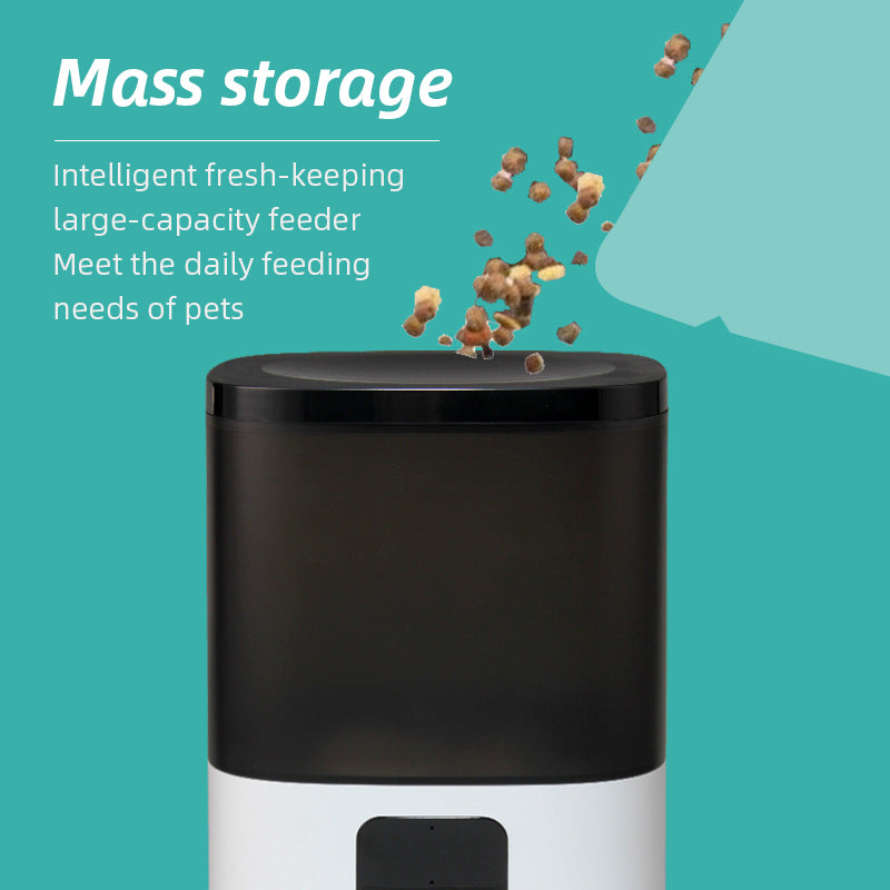 WiFi Smart Automatic Pet Feeder with App Control for Dogs and Cats