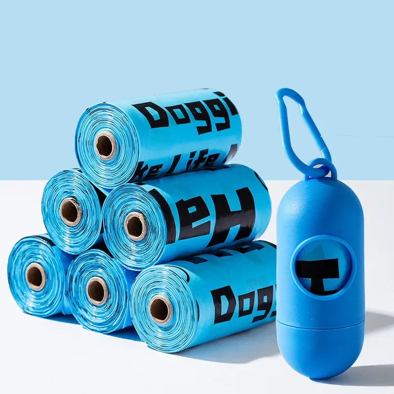 Biodegradable Dog Poop Bags for Outdoor Pet Waste Cleanup
